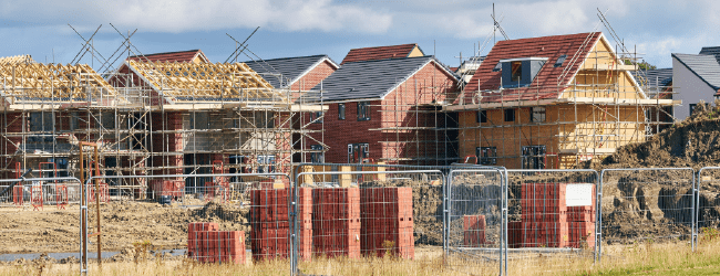 houses under construction