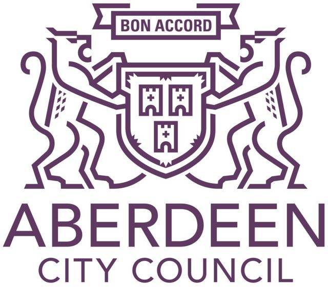 Aberdeen City Council logo Hitachi Solutions